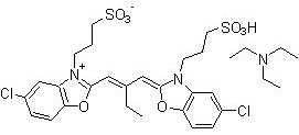 FERRANIA GREEN SENSITISING DYE